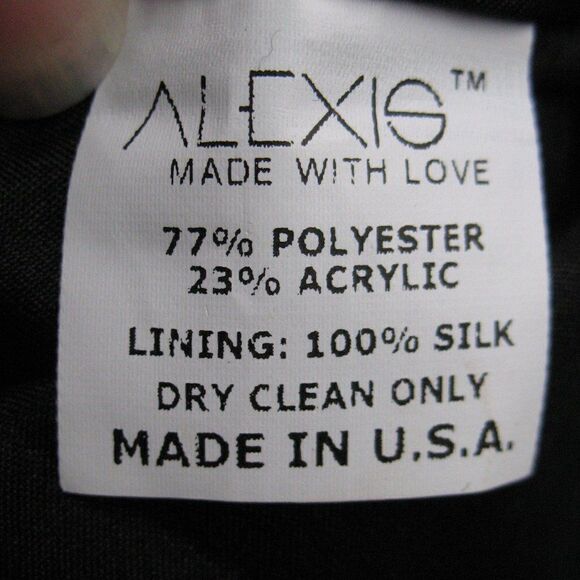 Revolve Alexis Black Metallic Tweed Mini Dress - Picture 7 of 8